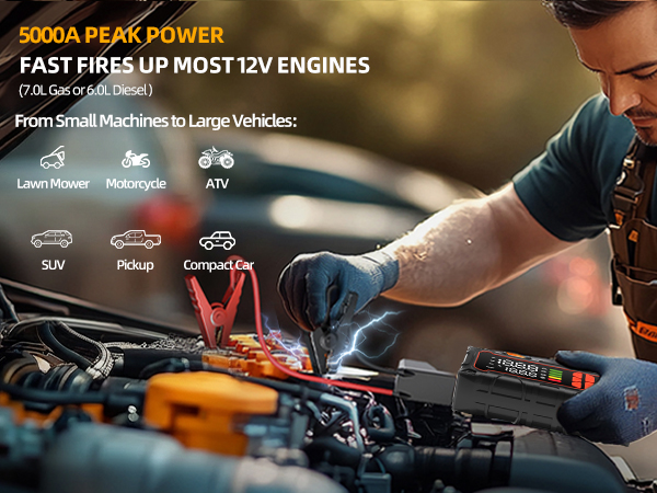 battery jumper starter portable