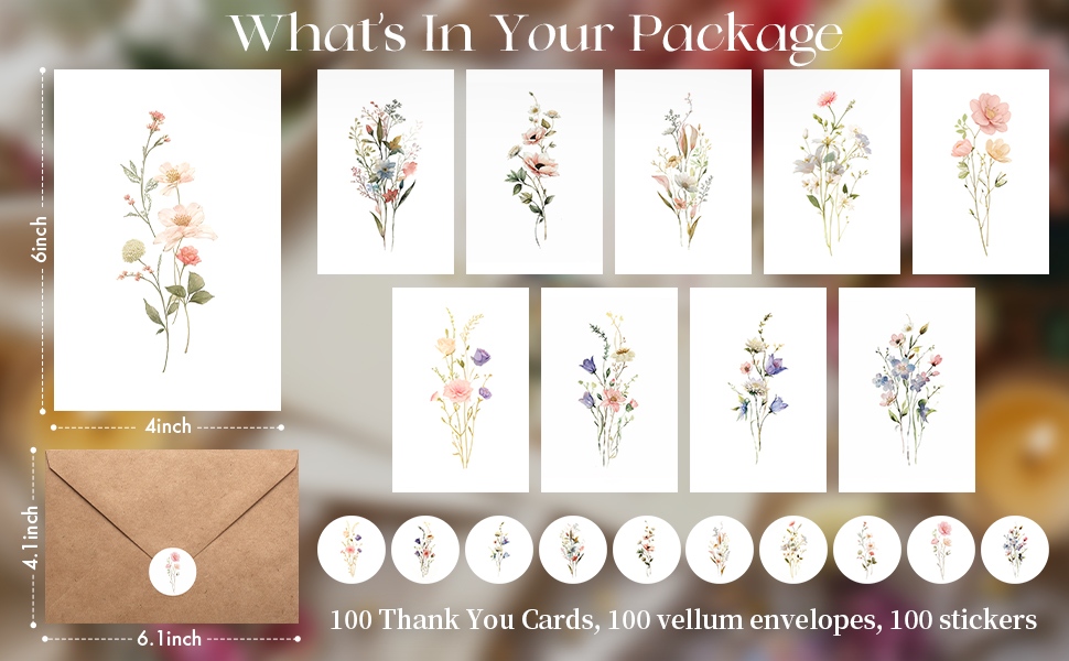blank cards and envelopes