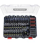 80-Piece Impact Magnetic Nut Driver Set, SAE/Metric Nut Driver Set, Socket Adapters, Bit Holder, ...