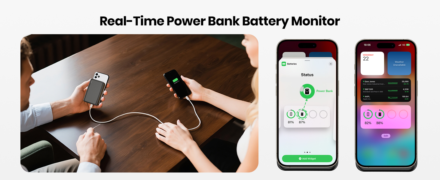 20000mAh portable charger power bank