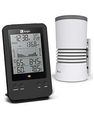 Logia 3-in-1 Rain Gauge Weather Station