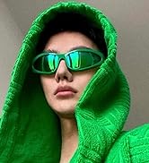 LASPOR Wrap Around Sport Sunglasses for Women Men Sport Shades Glasses y2k sunglasses