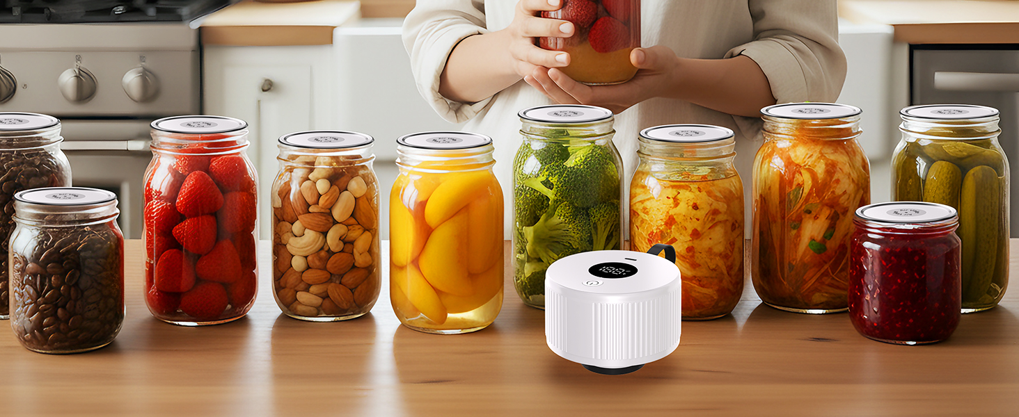Mason Jar Vacuum Sealer