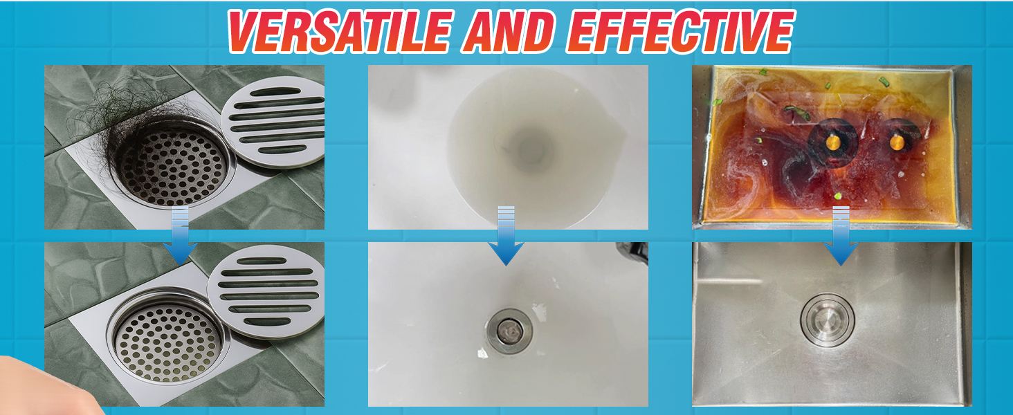 unclogging drain cleaner