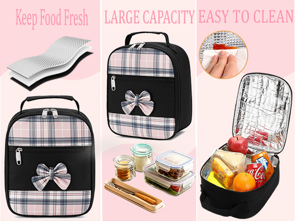 school backpack and lunch bag set