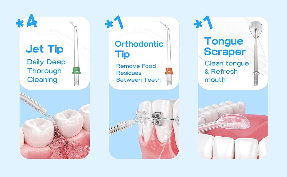 TBPO cordless water flosser using advanced pulse technology for deep cleaning and plaque removal