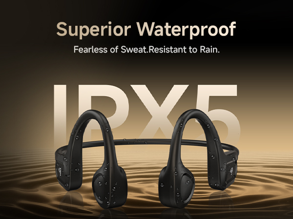 IPX5 Waterproof