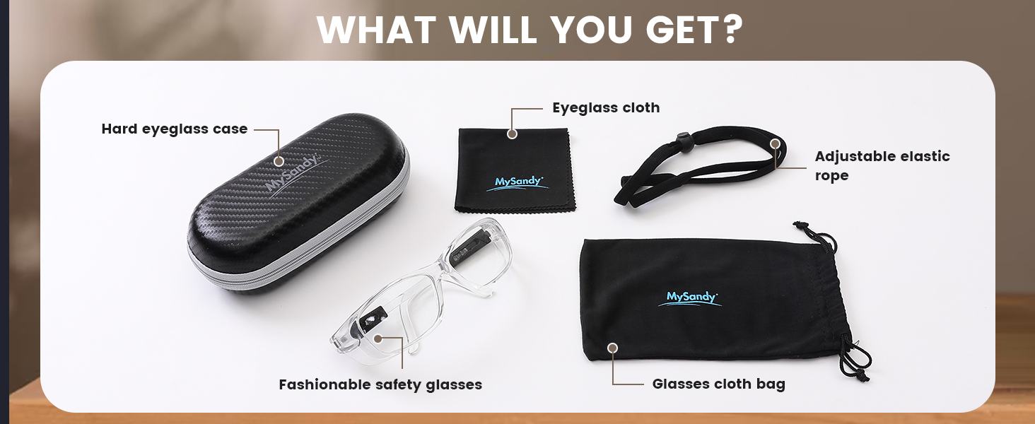 Safety Glasses Anti-Fog Goggles Z87.1 Anti-Dust UV Protection Glasses For Men Women