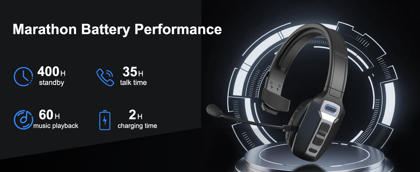 Bluetooth Headset for Truck Drivers 7