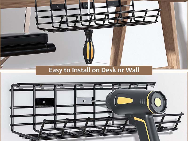 cable management under desk