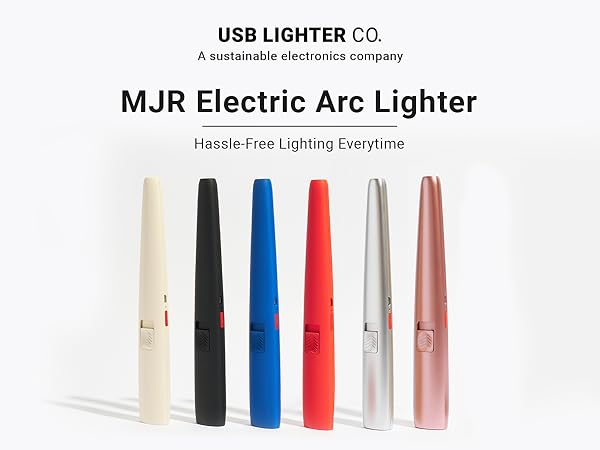 Our stylish and compact plasma lighter can light anything at home including stoves and candles.