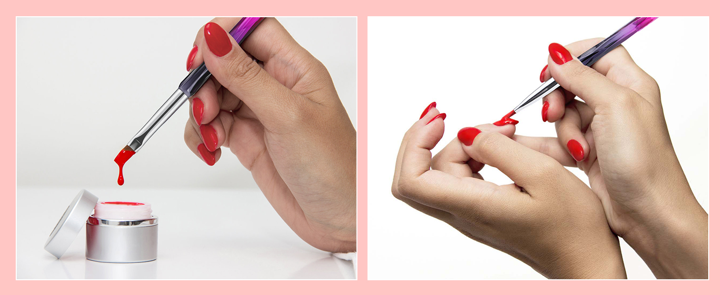 Nail Art Clean Up Brushes