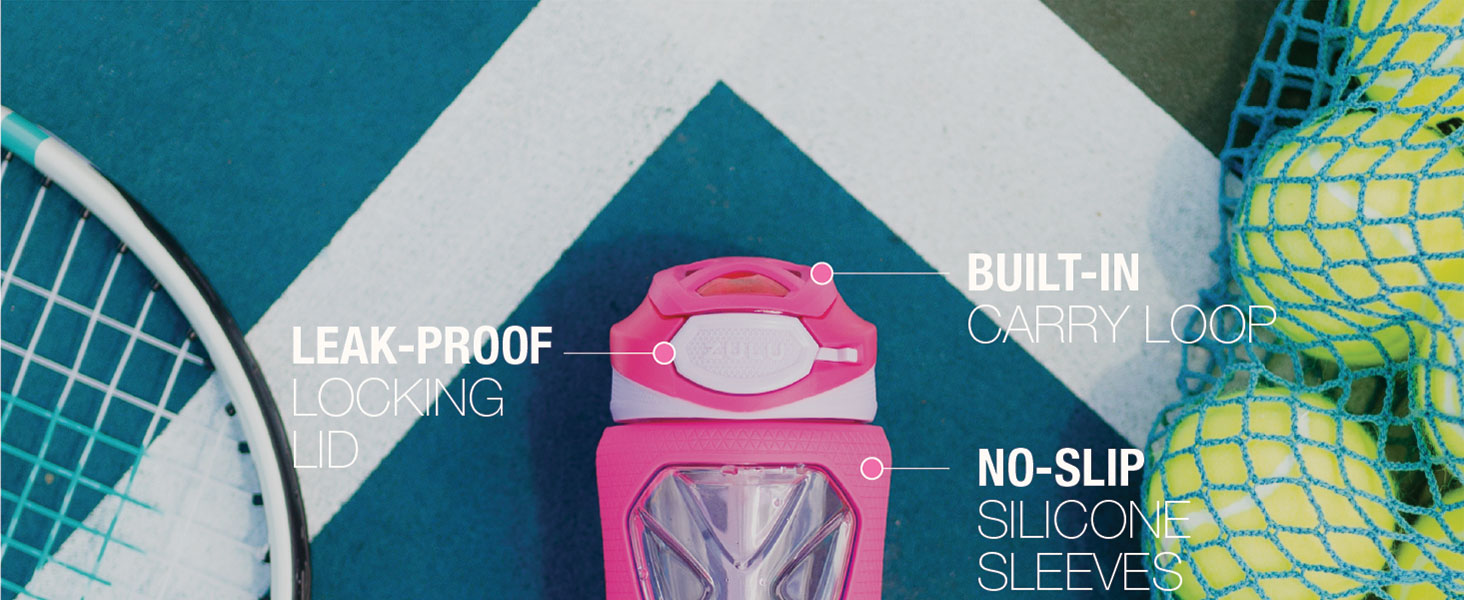 zulu torque kids water bottle