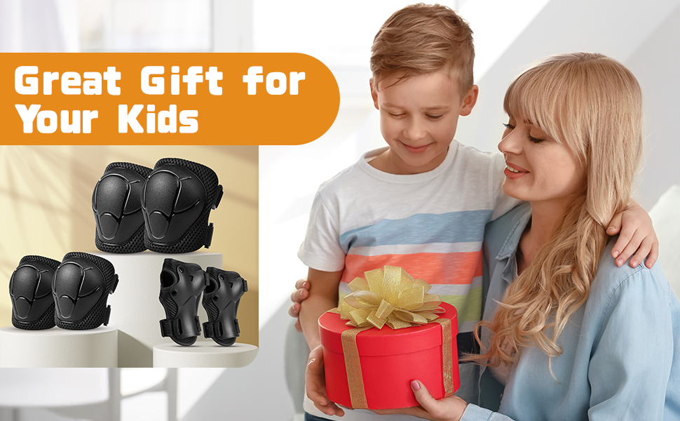 kids knee pads and elbow pads set