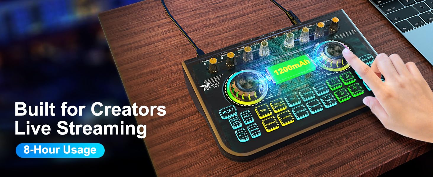 gaming soundboard audio recording mixers music mixer board sound board mixer