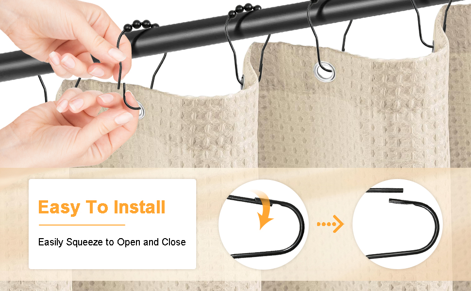 shower curtain rings