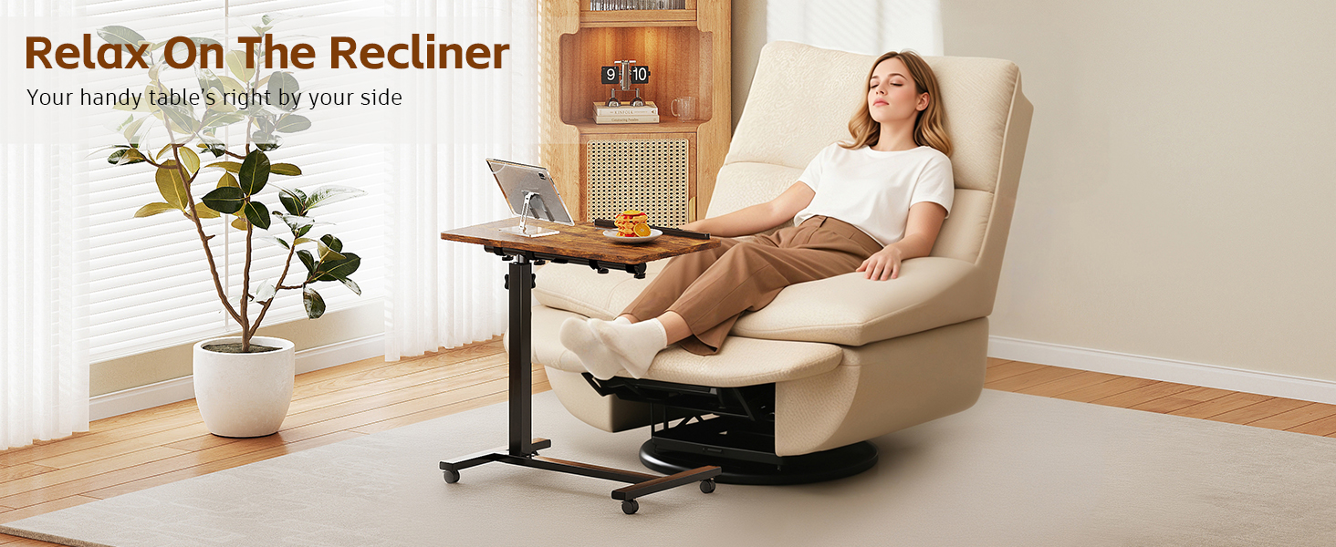 side table,overbed table,laptop stand