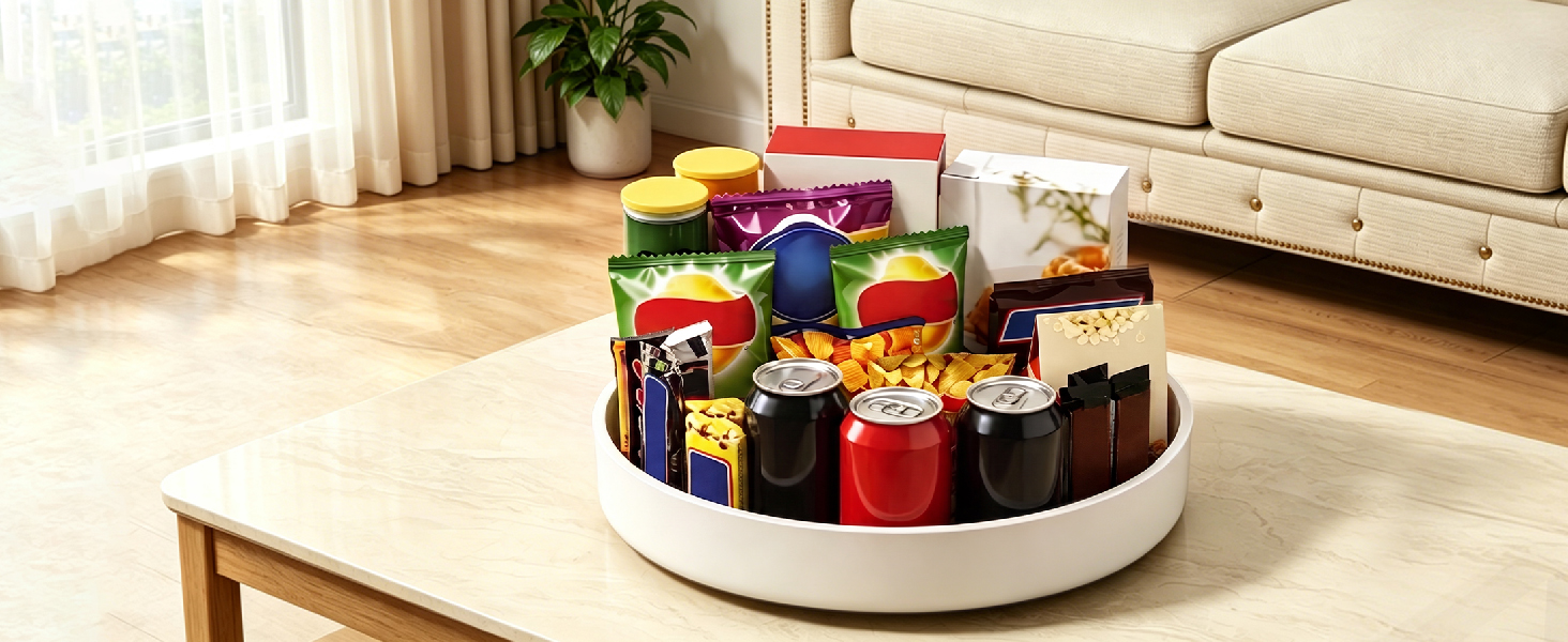 Living room – for storing fruits, snacks, beverages and other items