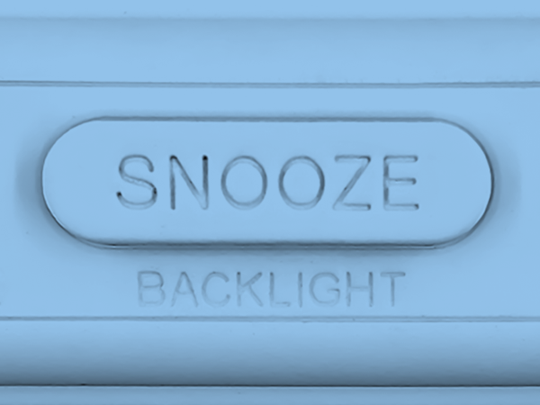 Easy to Set Alarm and Snooze 