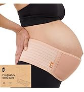 Baby Uma Pregnancy Belly Band - Breathable &amp; Lightweight Belly Bands for Pregnant Women, Maternit...
