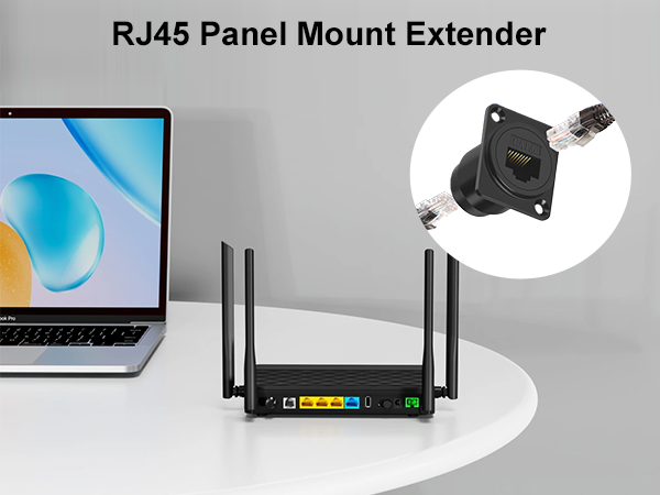 RJ45 Panel Mount Adapter