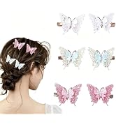 Small Butterfly Hair Clips