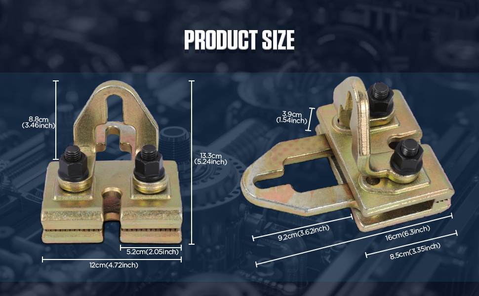 5 Ton Auto Body Pull Clamp