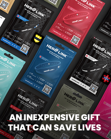 Hero Link Medical and Wellness ID Devices