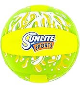 Sunlite Sports Water Volleyball for Pool and Water Play, Soft Neoprene Cushion, Outdoor and Indoo...