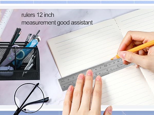 Metal ruler