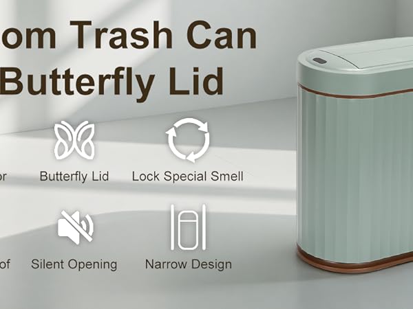 bathroom trash can