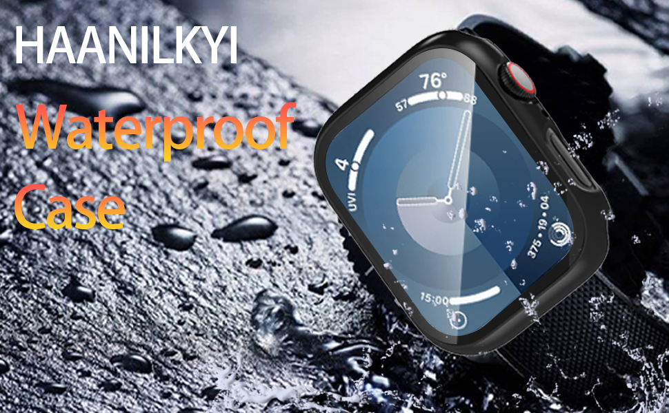 waterproof case for apple watch 45mm screen proetector