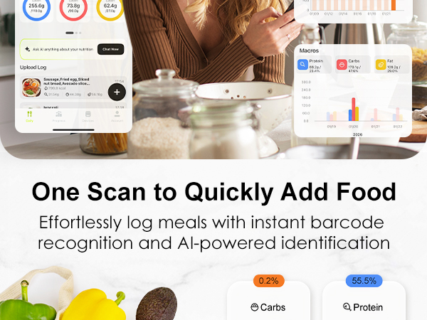 Smart Food Kitchen Scale