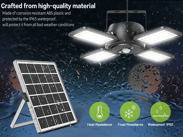 solar shed lights waterproof