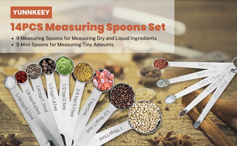 measuring spoons