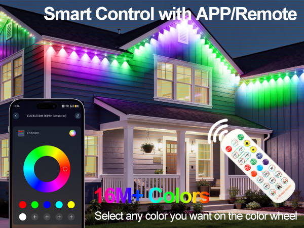 Smart Control with APP/Remote
