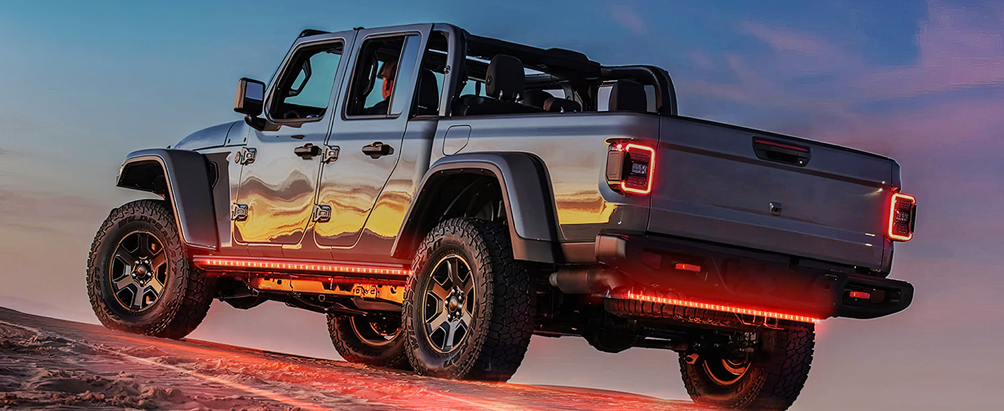 Aluminum Underglow Neon Accent Strip Lights