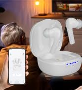 Retekess OTC Bluetooth Hearing Aids,Self-Fitting Hearing TES, Sweat-Proof,in-Ear Detection for An...
