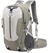 UTIAMIAOGONGO Hiking Backpack 40L, Waterproof Hiking Backpack with Rain Cover, Large Camping Bag ...