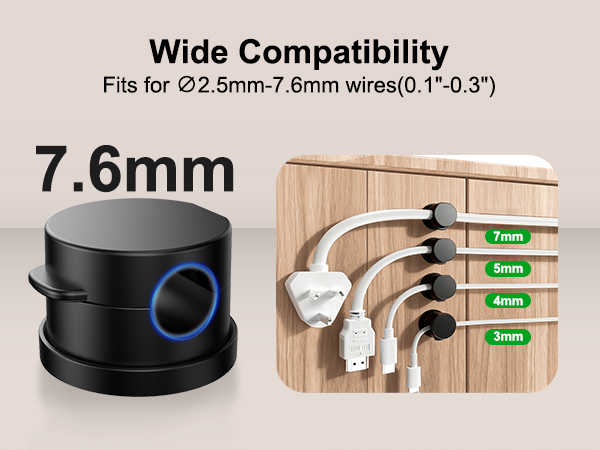 cord clips for charging cords