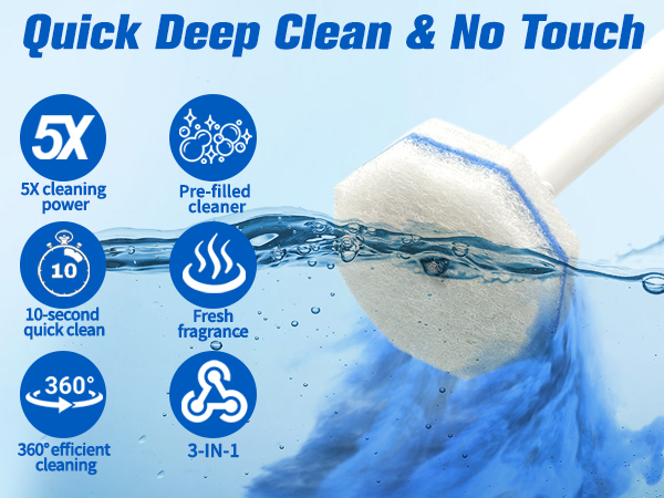 Quick Deep Clean&amp;amp; No Touch