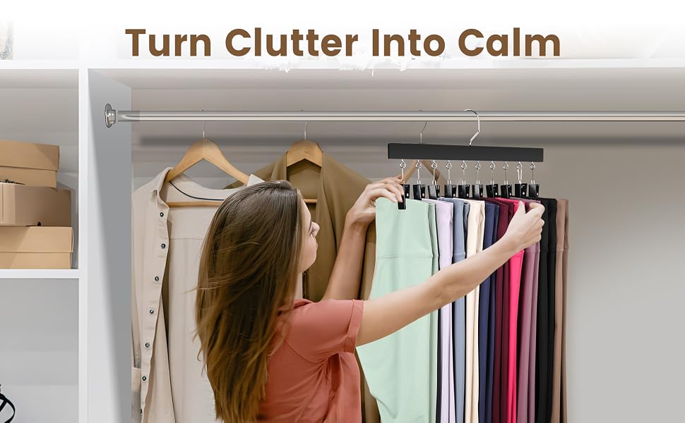 Legging Hangers for Closet