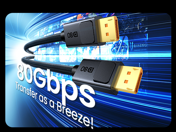 high speed 80gbps bandwidth