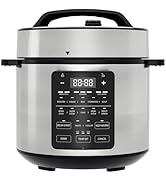 OLIXIS Electric Pressure Cooker 6 Quart Stainless Steel Multi Cooker Electric for Pressure 12-in-...