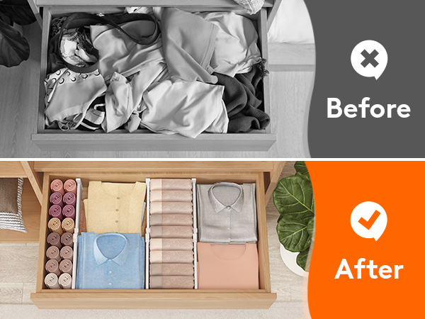 adjustable drawer divider