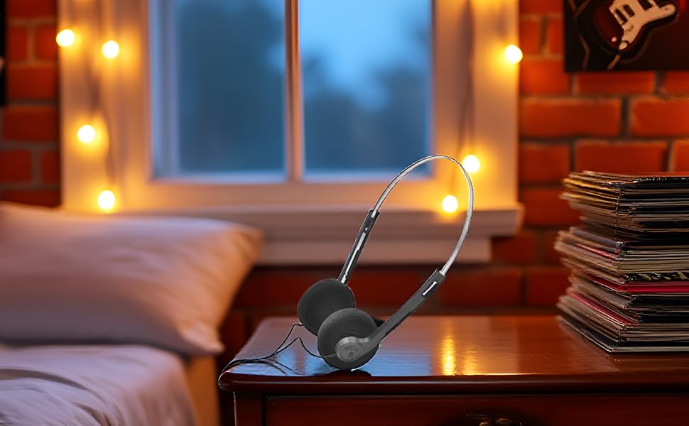 GOUDOGEDC Retro Over-Ear Headphone,