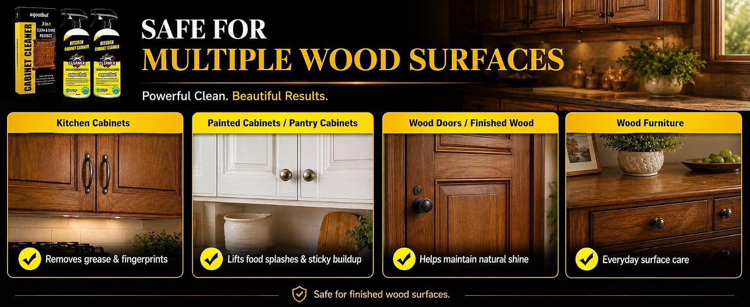 wood cabinet cleaner
