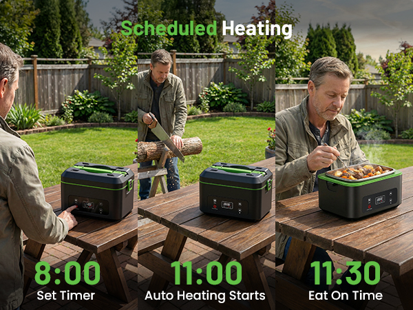 Scheduled Heating