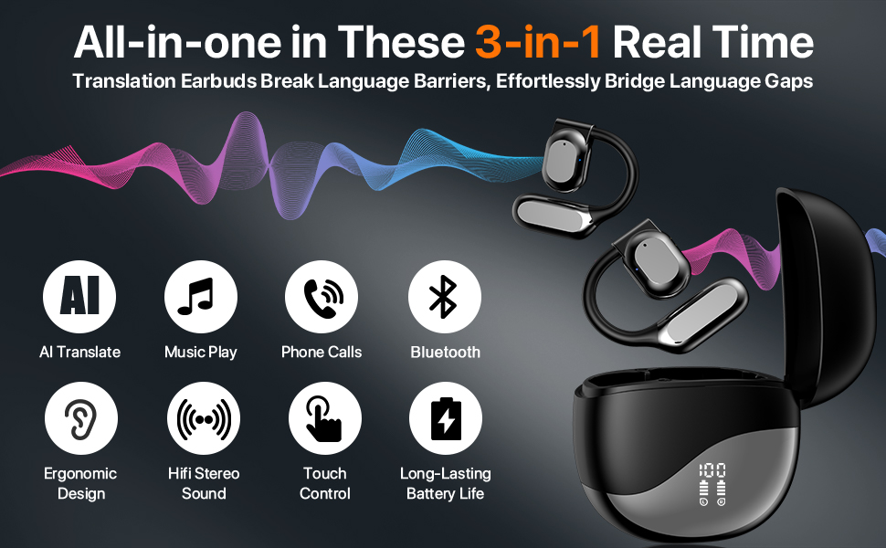 Translation earbuds
