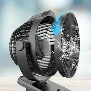 clip on fan battery operated